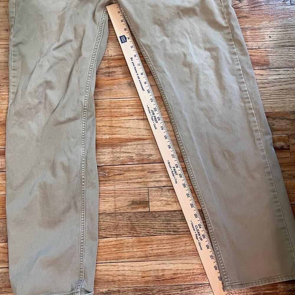 Dockers Straight Fit Tan Distressed Chino Pants - Picture 7 of 7